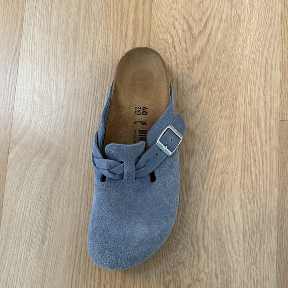 Birkenstock Boston Braid Clog - Elemental Blue size 40 - Picture 4 of 5